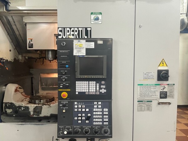 Hitachi-Seiki #Supertilt-VT-500, 5-Axis CNC vertical machining center, 10000 RPM, 20 automatic tool - Image 4