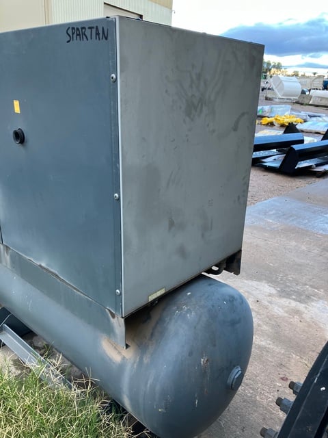 20 HP Atlas Copco #GA15, Air Compressor, S/N WUX584817, 2011 - Image 4