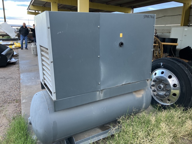 20 HP Atlas Copco #GA15, Air Compressor, S/N WUX584817, 2011 - Image 5