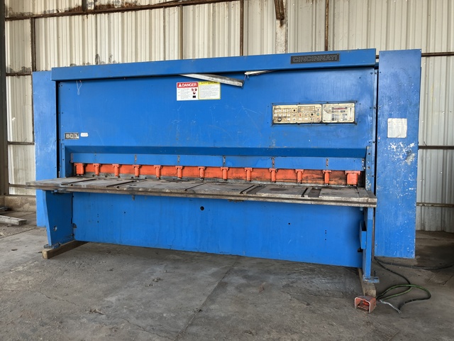 1/2" x 12' Cincinnati, hydraulic shear - Image 1