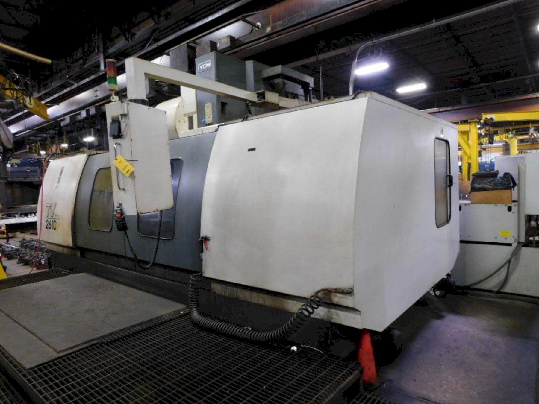 YCM #TV2610B, CNC vertical machining center, 32 automatic tool changer, 102.4" X, 40.1" Y, 30" Z, 6000 - Image 2