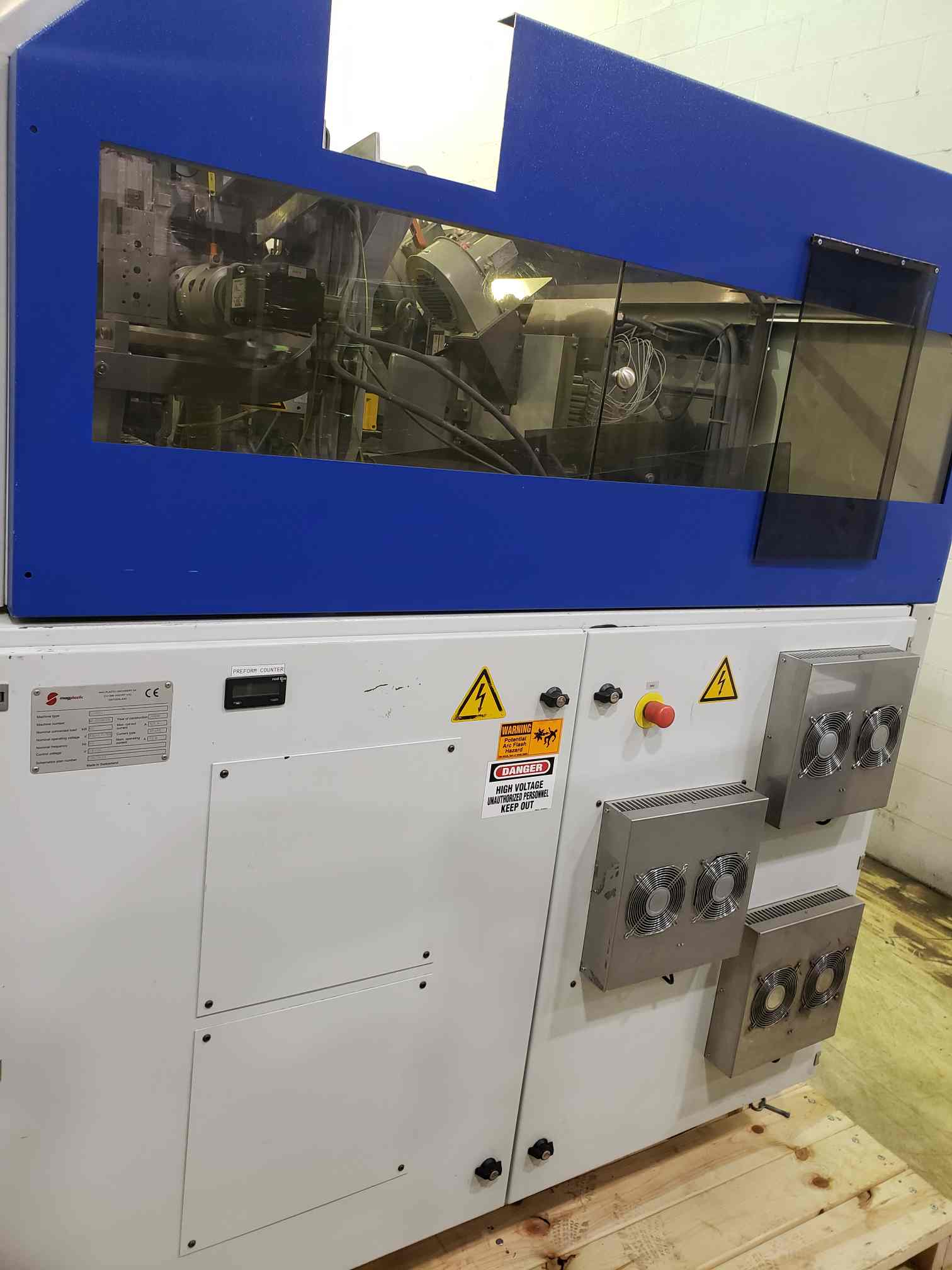 Magplastic #SSB-02 PET Bottle Blow Moulding Machine, 2008 - Image 2