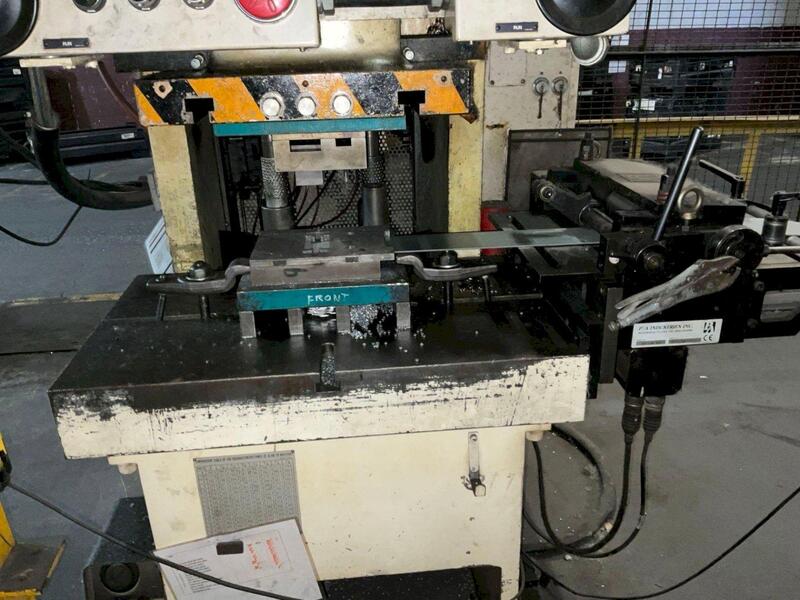 66 Ton, Aida #NC1-600(2)E, single crank gap frame press, 5.51" stroke, 11.8"Shut Height, 2.7"ram adj. - Image 6