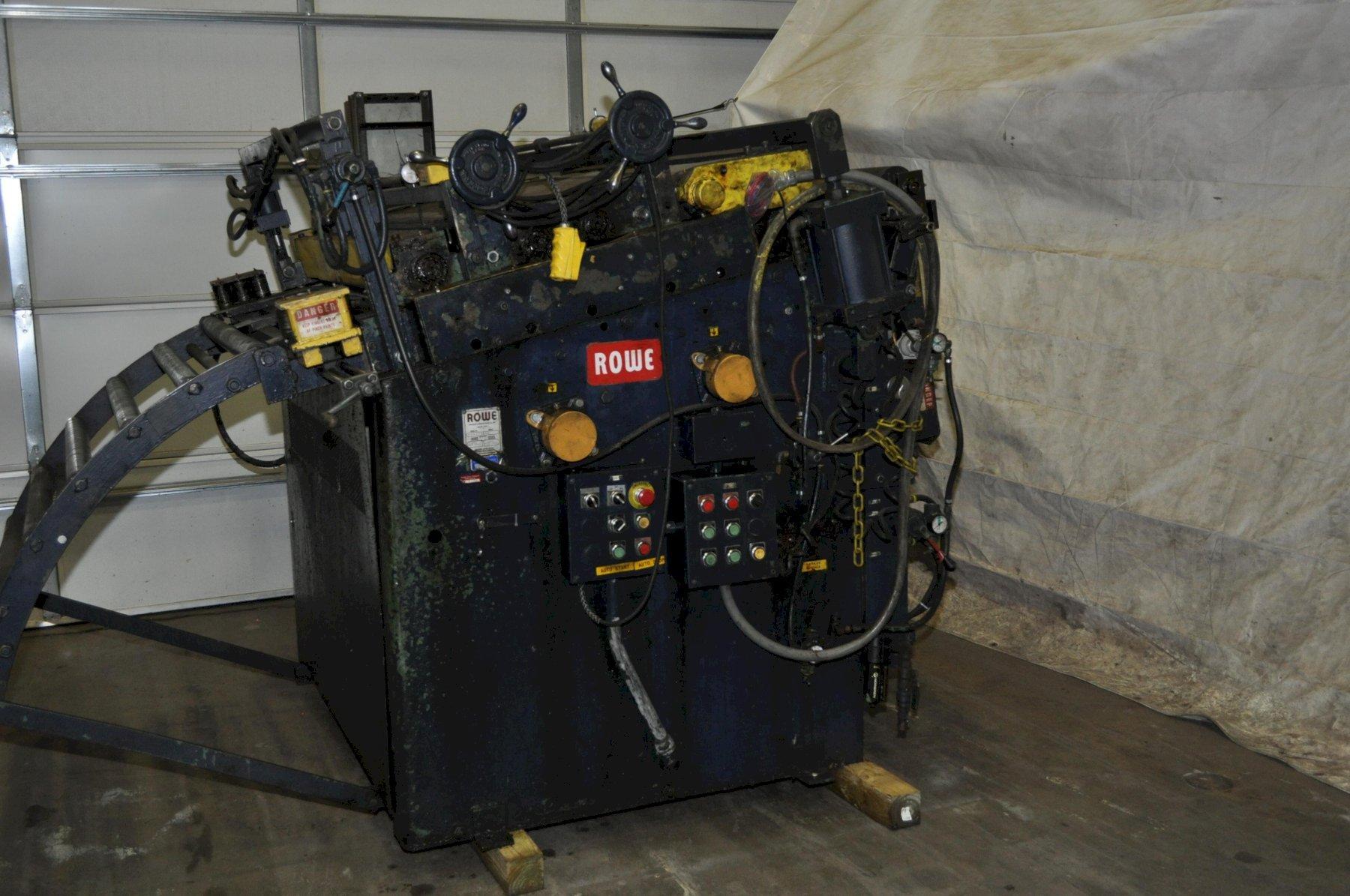50" x .16" Rowe #C8-50, straightener, 7-roll straightener, entry & exit pinch rolls w/ airlift, pendant for - Image 1