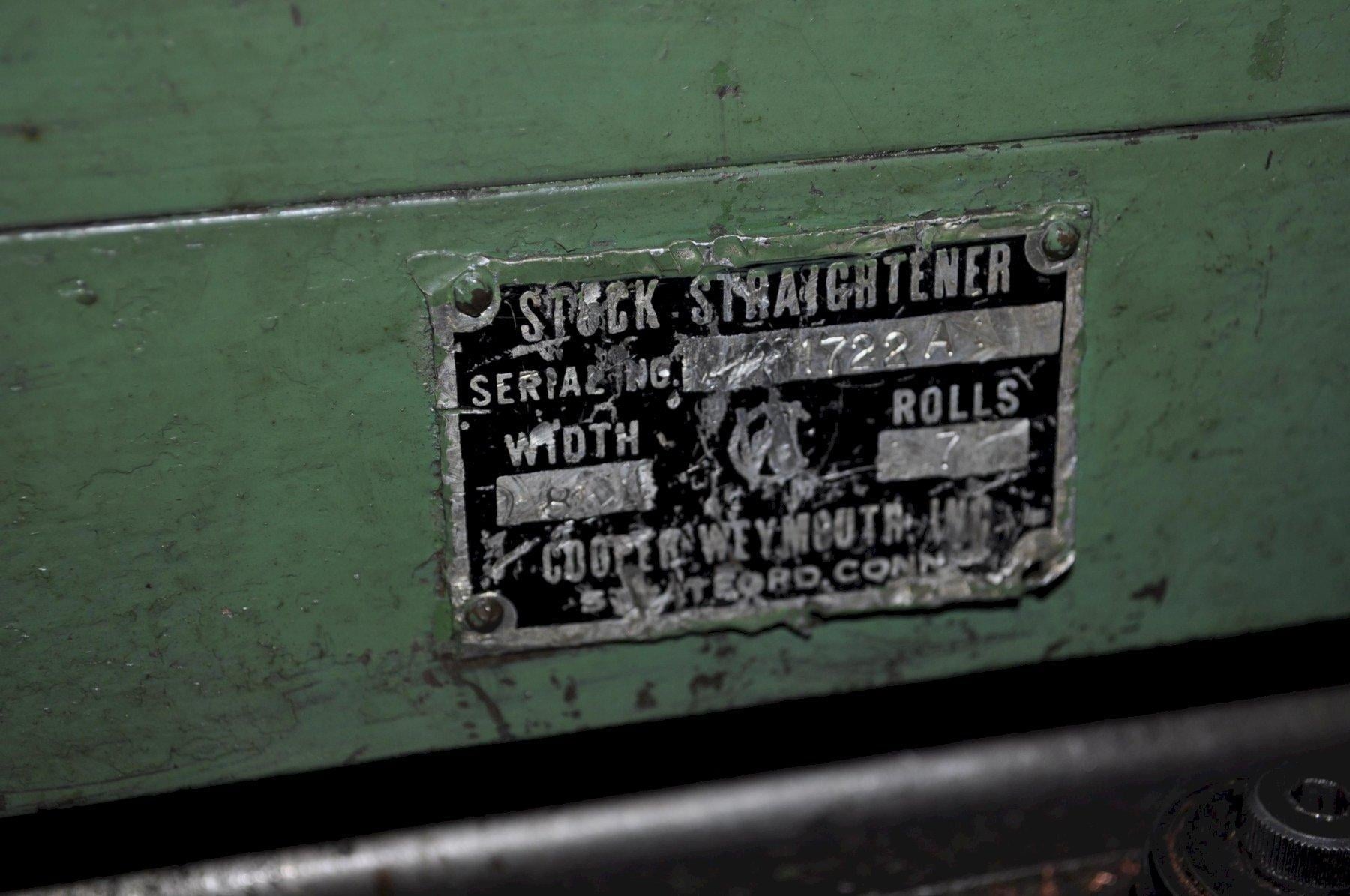 8" x .06" CWP, straightener, 7-roll straightener, entry & exit pinch rolls, loop Control - Image 5