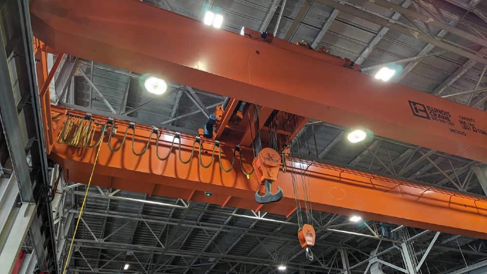 120/25 Ton, Proserv Crane, 76' 0" Span, 30' lift, class D, radio, VFD all motions, 2014 [#2493] - Image 7