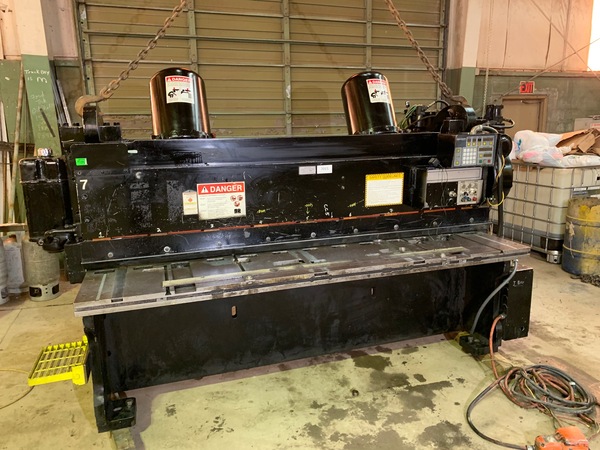 1/4" x 8' Cincinnati #1808G, mechanical shear, 36" Back Gauge, 60 SPM, Foot Pedal Control, 2002 - Image 1