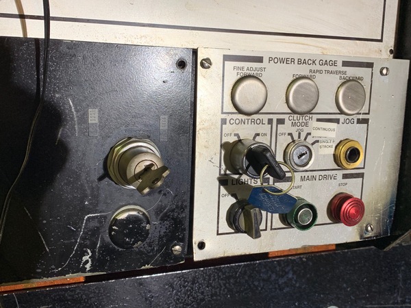 1/4" x 8' Cincinnati #1808G, mechanical shear, 36" Back Gauge, 60 SPM, Foot Pedal Control, 2002 - Image 5