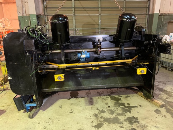 1/4" x 8' Cincinnati #1808G, mechanical shear, 36" Back Gauge, 60 SPM, Foot Pedal Control, 2002 - Image 8