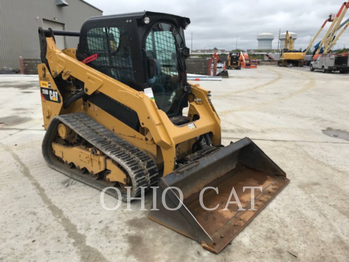 Cat 259D C3H2B, Skid Steer Loader, 1570 hours, S/N: FTL16010, 2018 - Image 2