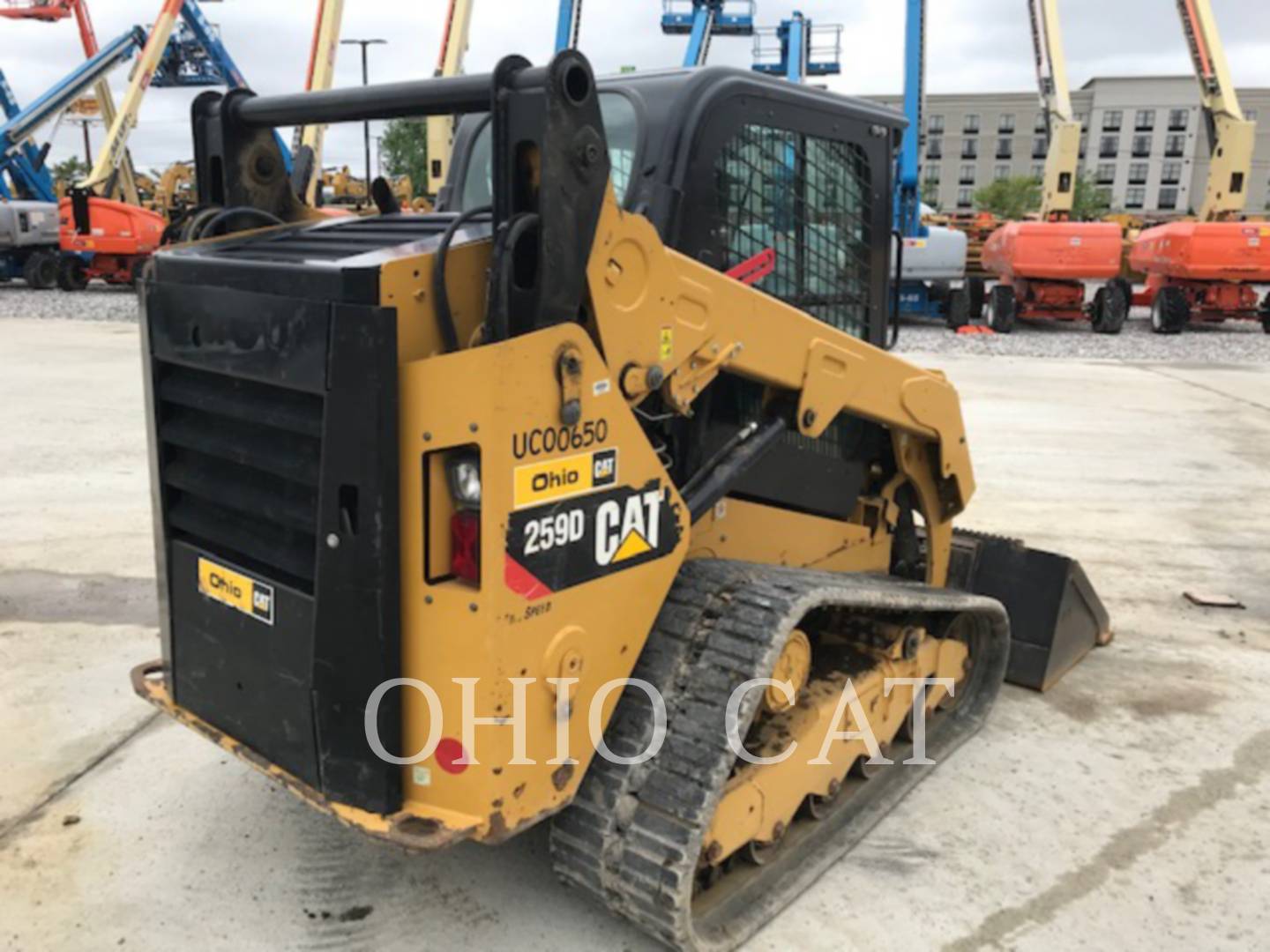 Cat 259D C3H2B, Skid Steer Loader, 1570 hours, S/N: FTL16010, 2018 - Image 3