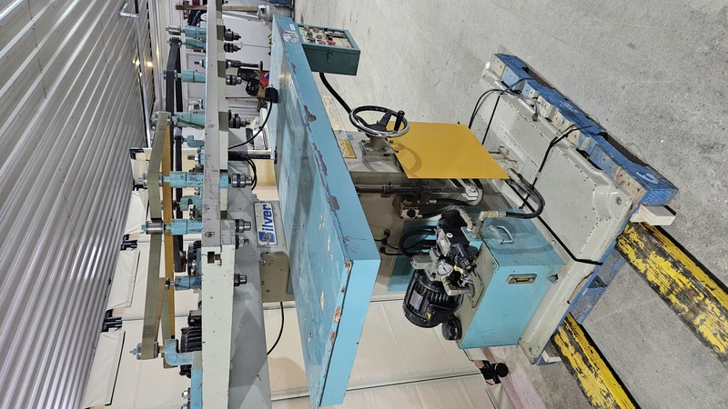 Silver #SV-206, multiple spindle boring machine, 2 HP, spring loaded hold down, 2003 - Image 1