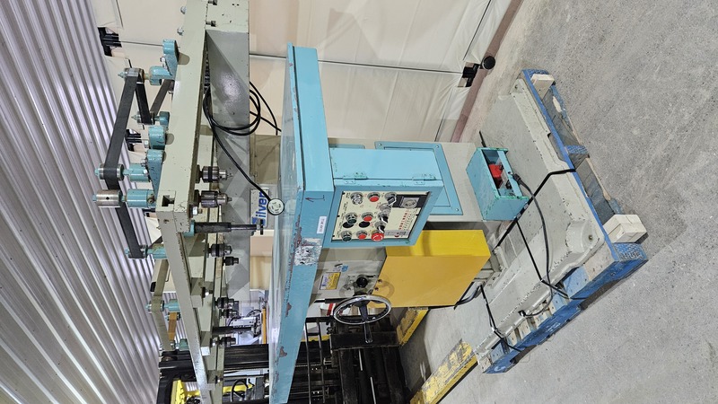Silver #SV-206, multiple spindle boring machine, 2 HP, spring loaded hold down, 2003 - Image 3