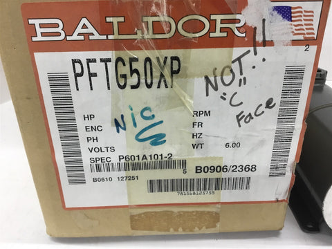 Baldor, P601A101-2, DC tachometer, 5000 RPM, new surplus - Image 2