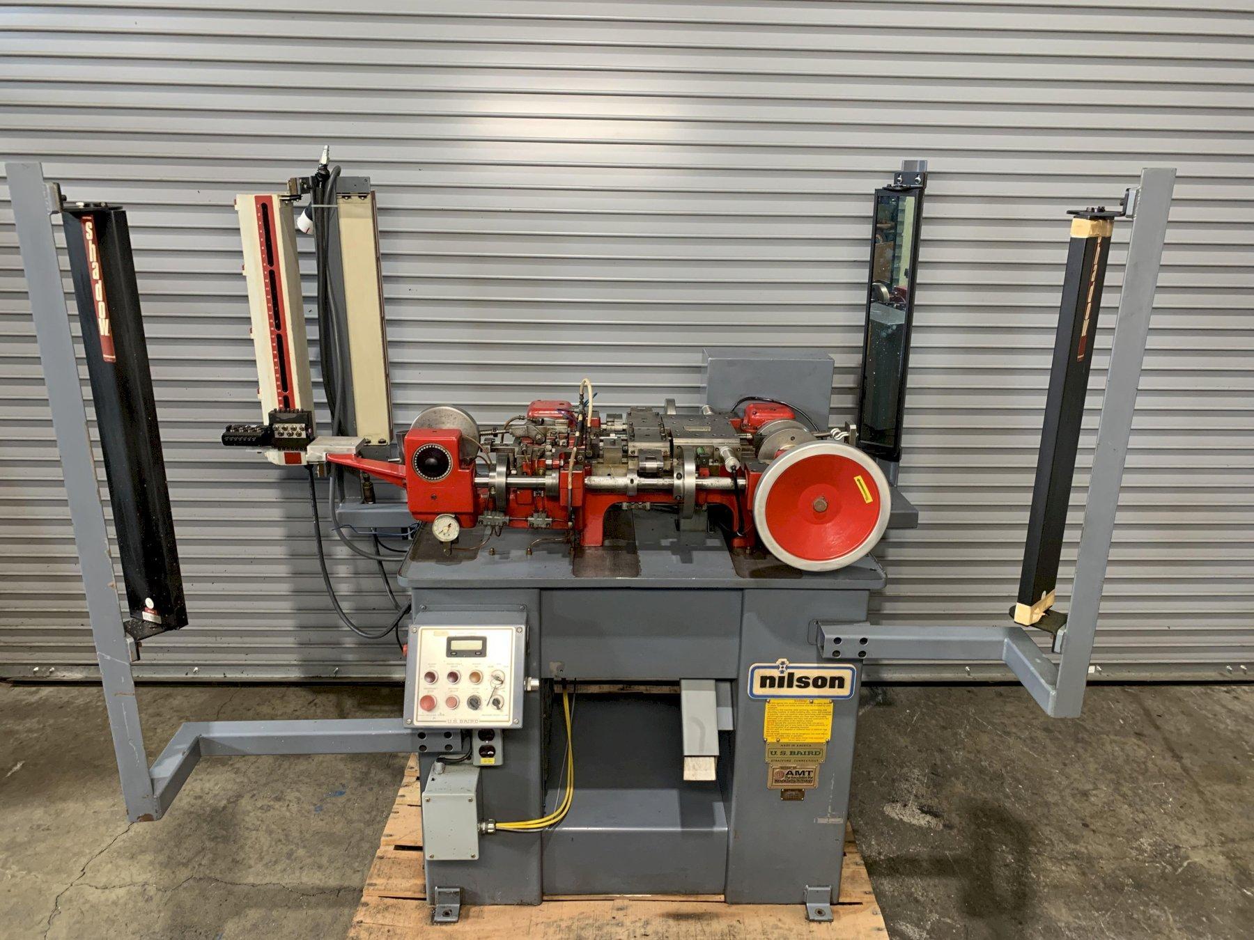 Nilson #700L, 4-slide, 1/32" wire capacity, 3/4" max strip width, 4" straightener feed length, 3/4 HP - Image 1