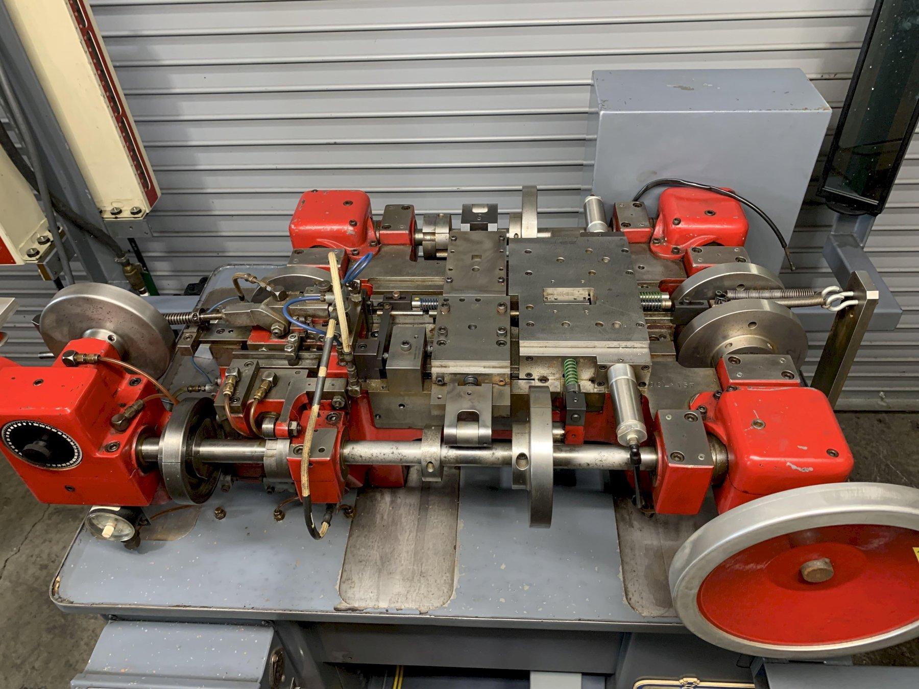 Nilson #700L, 4-slide, 1/32" wire capacity, 3/4" max strip width, 4" straightener feed length, 3/4 HP - Image 3