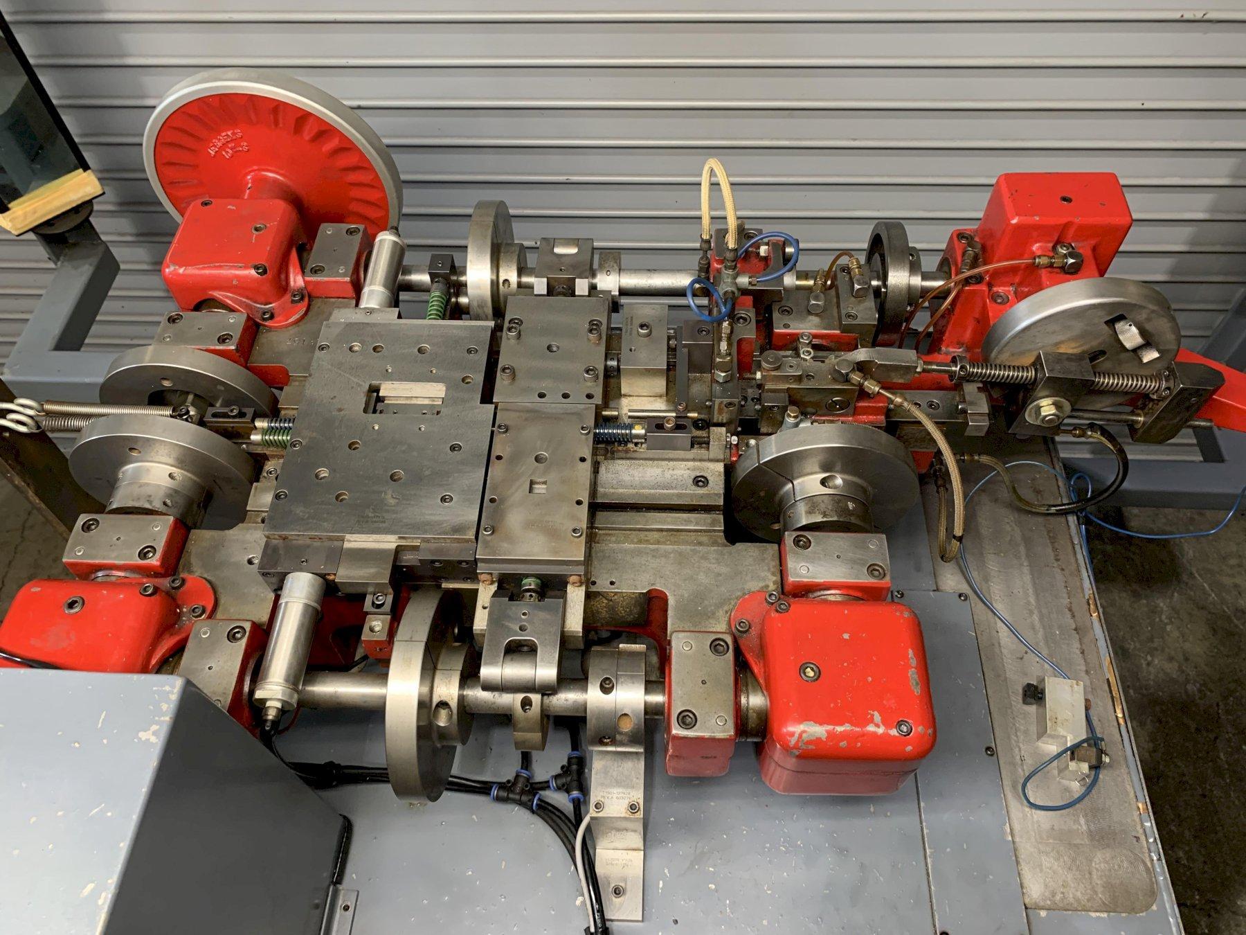 Nilson #700L, 4-slide, 1/32" wire capacity, 3/4" max strip width, 4" straightener feed length, 3/4 HP - Image 5