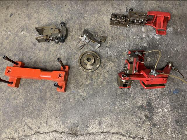 Nilson #700L, 4-slide, 1/32" wire capacity, 3/4" max strip width, 4" straightener feed length, 3/4 HP - Image 10