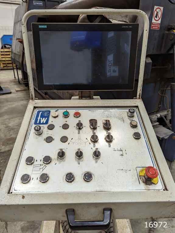 120" x 1.42" Faccin #4HEL-3146, 4-roll plate bending roll, 2016 - Image 3