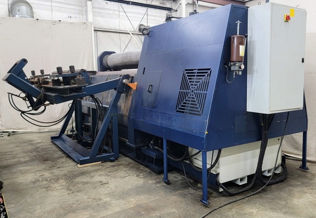 120" x 1.42" Faccin #4HEL-3146, 4-roll plate bending roll, 2016 - Image 5