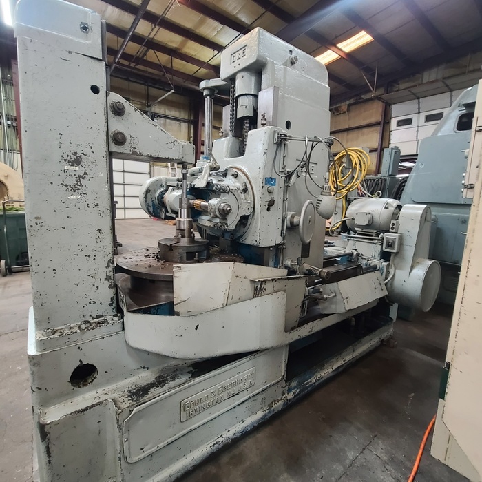 Gould & Eberhardt #48H, vertical gear hobber, 48" dia. capacity, 2 DP, hob arbors, tailstock - Image 2