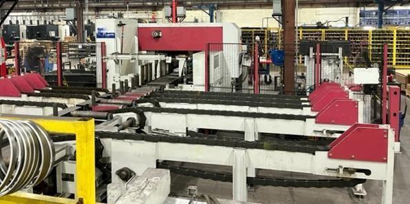 17.3" x 17.3" Behringer #HBM440A, dual post automatic hi-performance bandsaw, 43-427 FPM, 2019 - Image 3