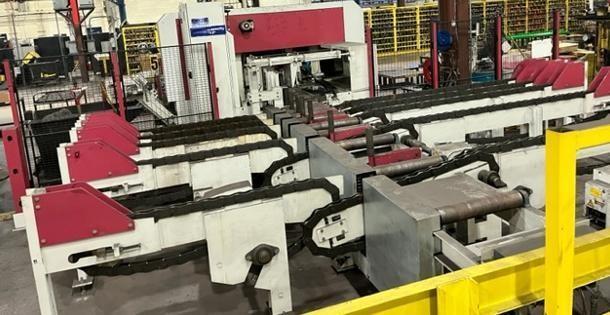 17.3" x 17.3" Behringer #HBM440A, dual post automatic hi-performance bandsaw, 43-427 FPM, 2019 - Image 5