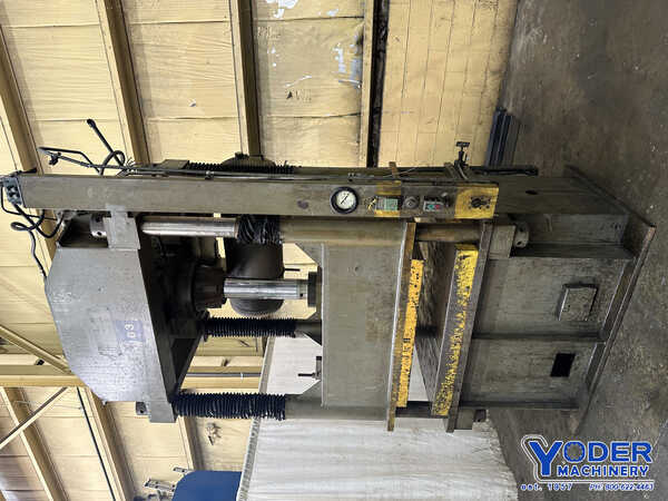 150 Ton, Dake #18-383, 4-post hydraulic press, 20" stroke, 30" x50" bed/ram, 10 HP - Image 1