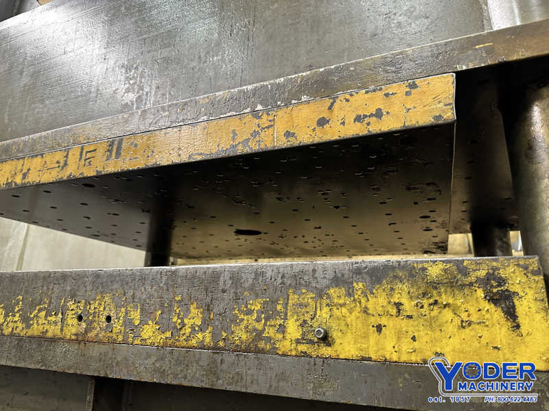 150 Ton, Dake #18-383, 4-post hydraulic press, 20" stroke, 30" x50" bed/ram, 10 HP - Image 6