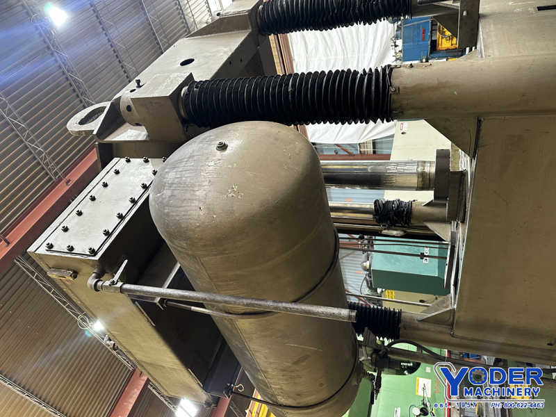150 Ton, Dake #18-383, 4-post hydraulic press, 20" stroke, 30" x50" bed/ram, 10 HP - Image 8