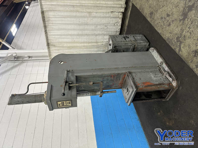 15 Ton, Fox #15, hydraulic C-frame press, 24" stroke, 9" throat, 19" x14.5" bed, foot pedal, 5 HP - Image 3