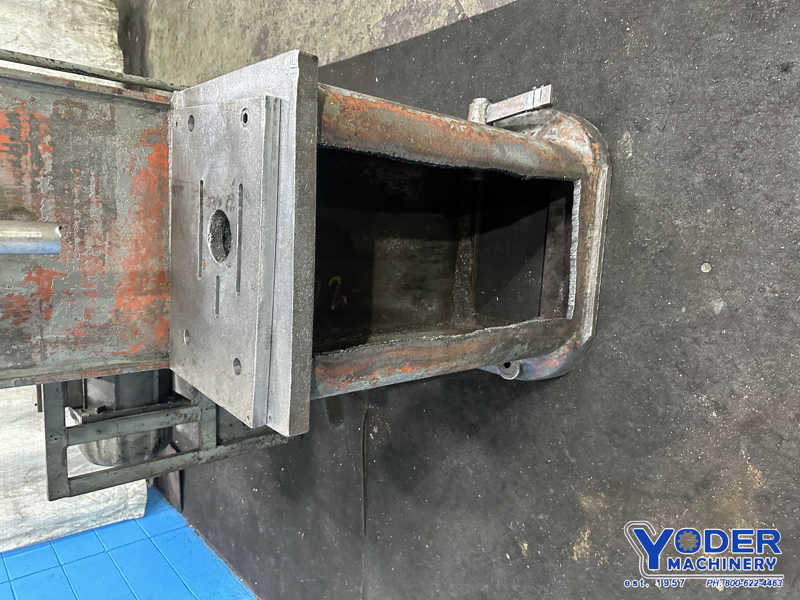 15 Ton, Fox #15, hydraulic C-frame press, 24" stroke, 9" throat, 19" x14.5" bed, foot pedal, 5 HP - Image 4