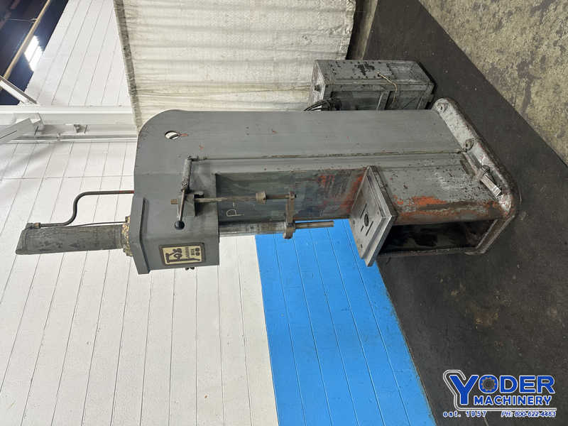 15 Ton, Fox #15, hydraulic C-frame press, 24" stroke, 9" throat, 19" x14.5" bed, foot pedal, 5 HP - Image 8