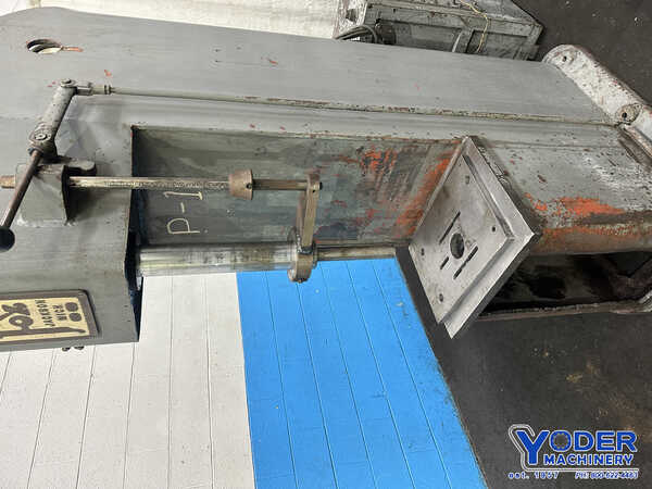 15 Ton, Fox #15, hydraulic C-frame press, 24" stroke, 9" throat, 19" x14.5" bed, foot pedal, 5 HP - Image 9