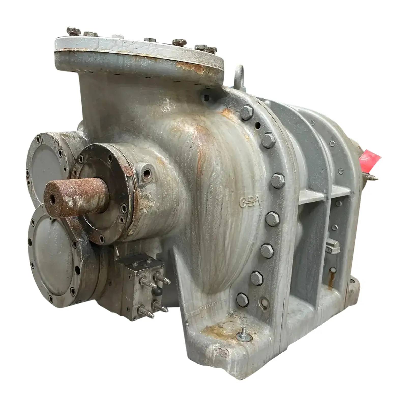 GEA #XC-62, rotary bare screw compressor, 3482 cfm 620 psig, R-717 refrigerant, 2002 - Image 2