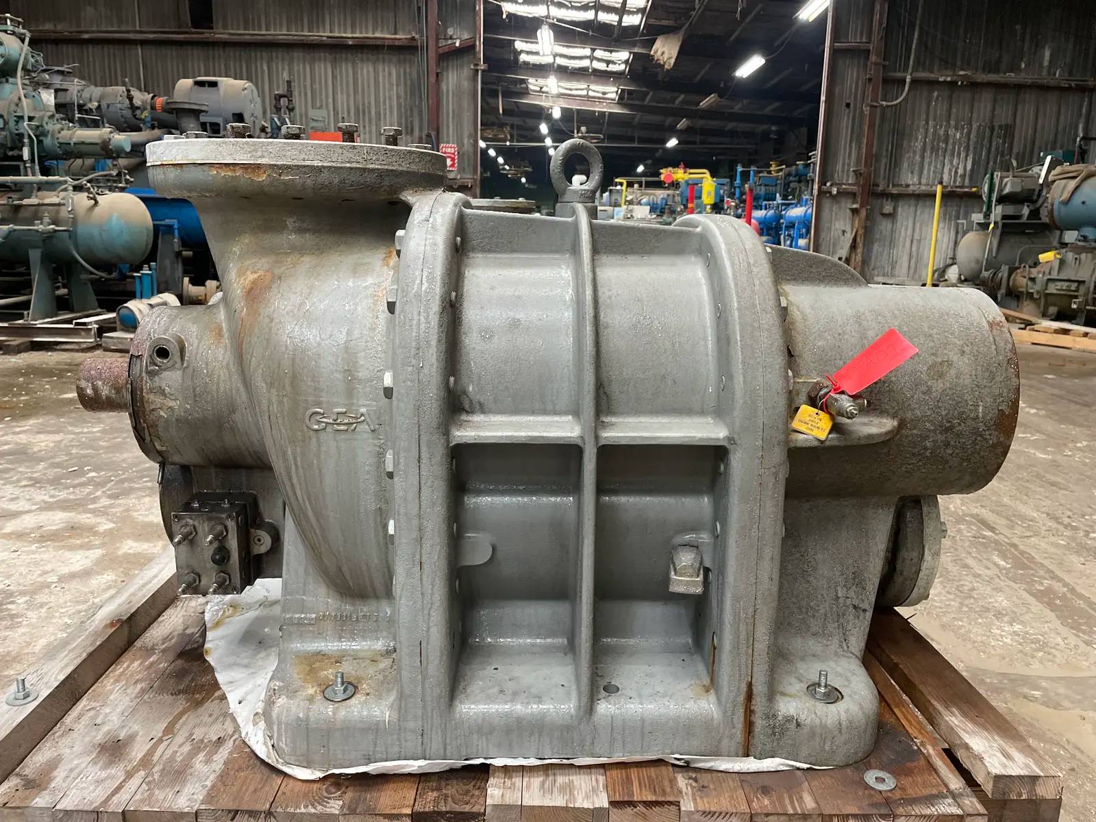 GEA #XC-62, rotary bare screw compressor, 3482 cfm 620 psig, R-717 refrigerant, 2002 - Image 3