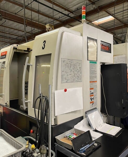 Mazak #PFH-4800, 4-Axis CNC horizontal machining center, Mazatrol Control, 22" X, 24.8" Y, 23.6" Z, 12000 - Image 2