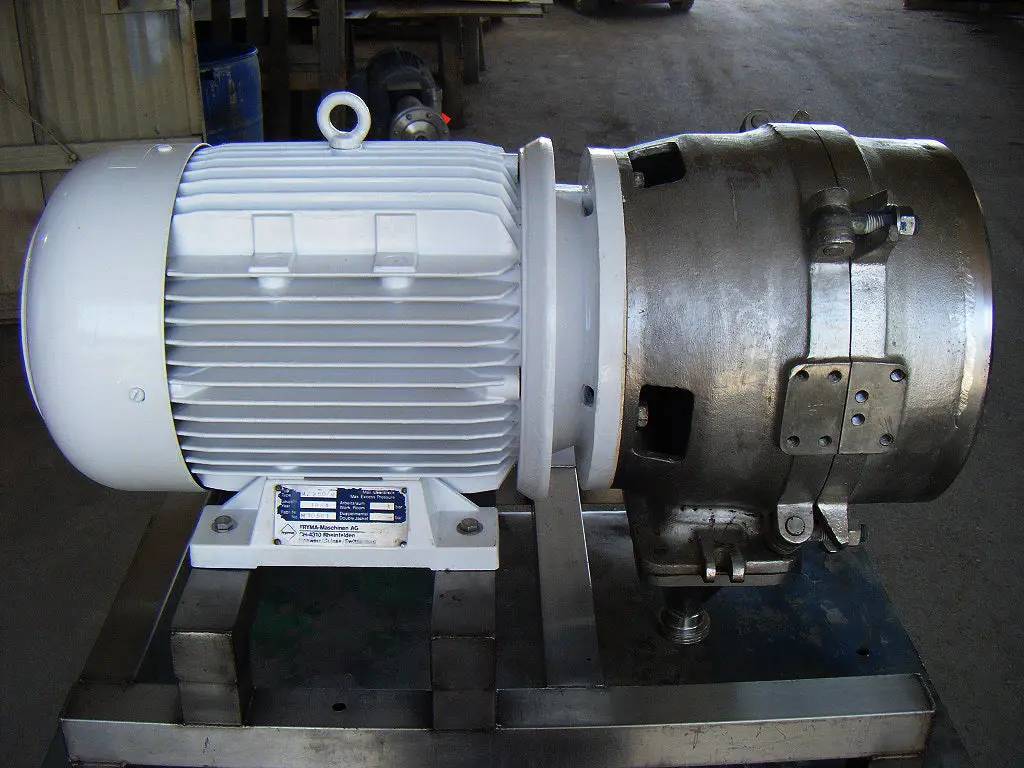 Romaco FrymaKoruma #MZ250/R, toothed colloid mill, 1984 - Image 9