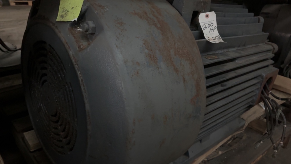 200 HP 1785 RPM Marathon, Frame 447/9T, TEFC, 460 Volts - Image 3