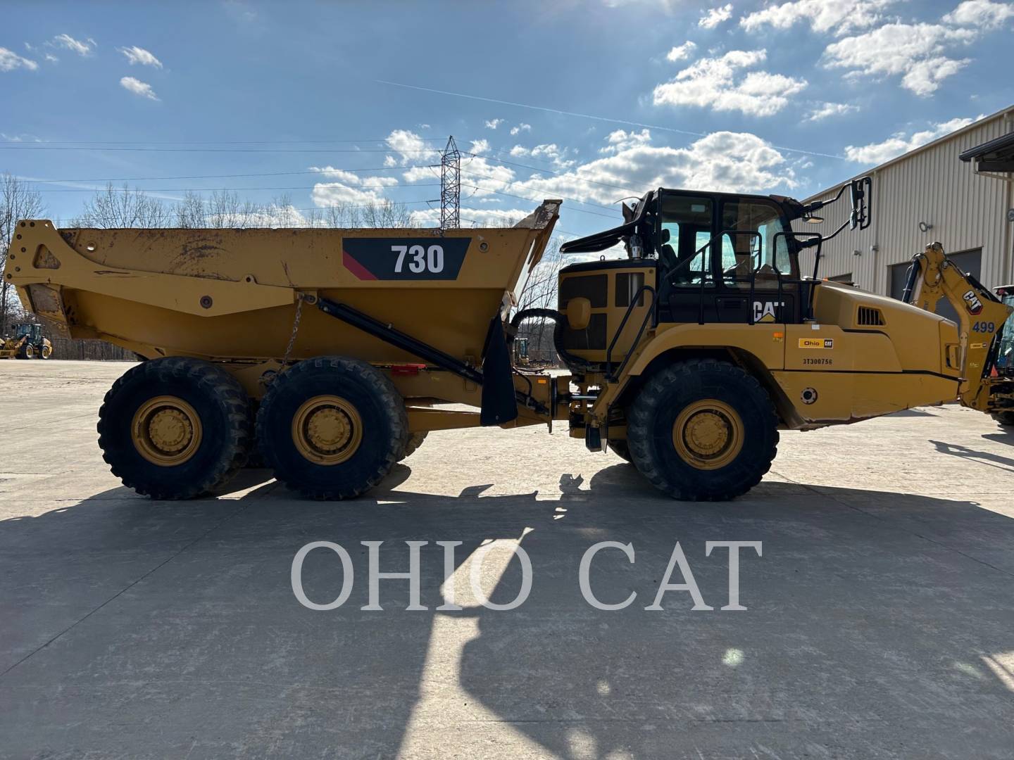 Caterpillar 730-04A, Articulated Truck, 5743 hours, S/N: 3T300756, 2019 - Image 9