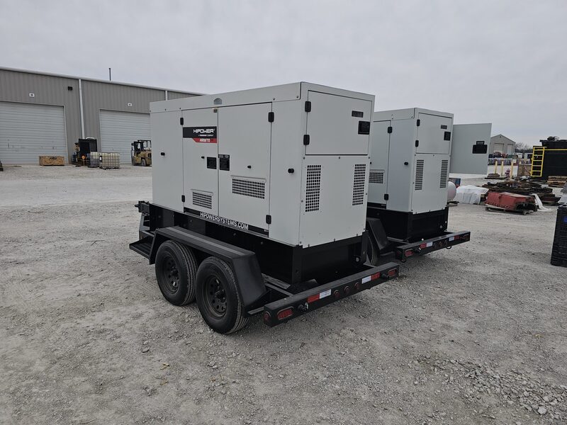 62 KW Hipower, portable diesel generator set, 1800 RPM, Isuzu 4JJ1X engine, 2024, new - Image 5