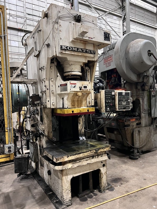 121 Ton, Komatsu #OBS110-3, OBS press - Image 3