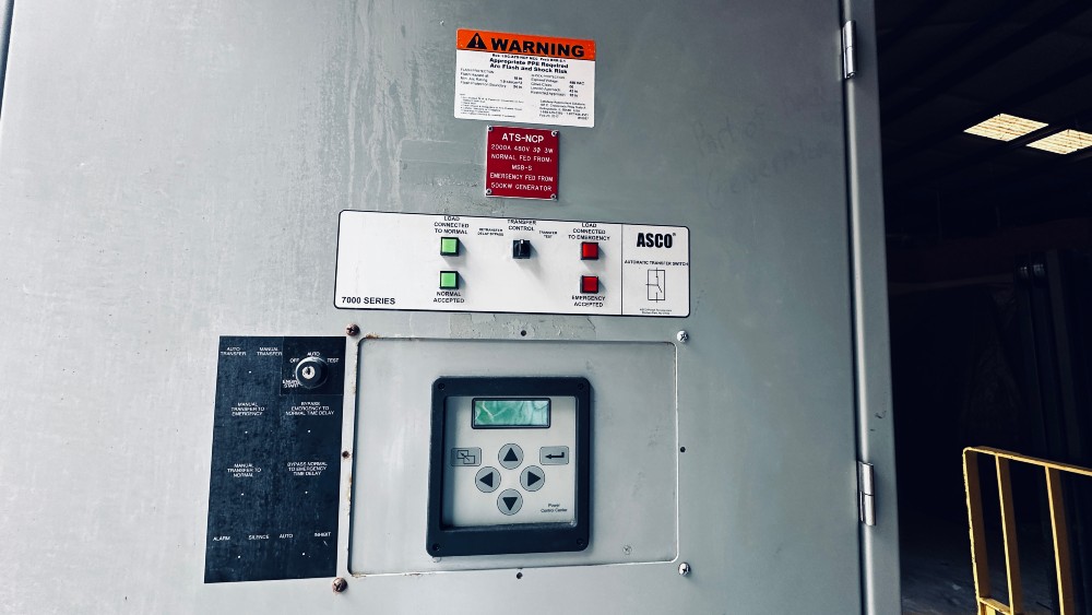 2000 Amp. Kohler Automatic transfer Switch #K-566541-2000, 277/480 Volts - Image 4