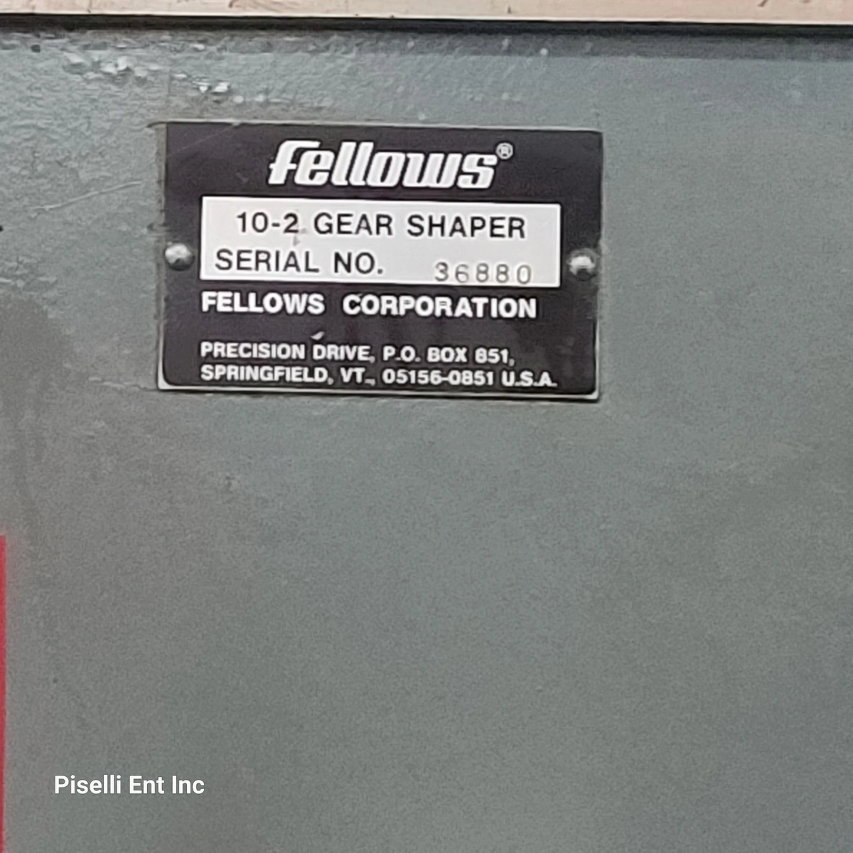 Fellows #10-2, gear shaper - Image 4