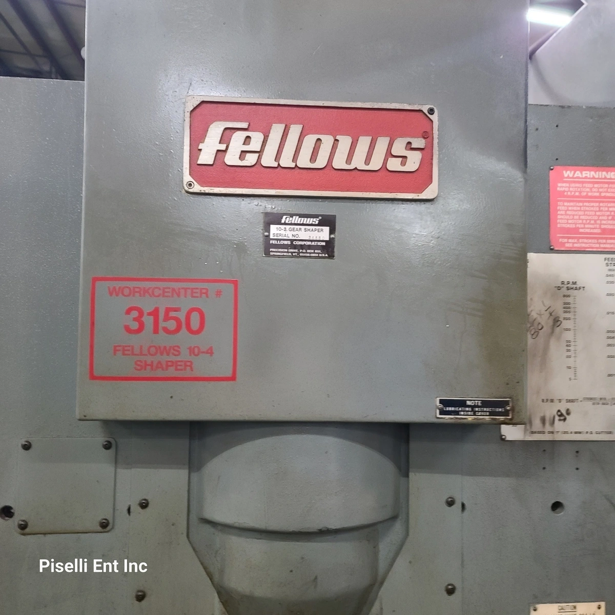 Fellows #10-2, gear shaper - Image 8