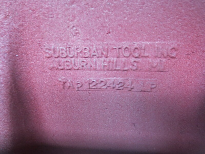 24" x 24" x 12" Suburban Tool #TAP-122424, 24" Square T-Slotted Webbed Angle Plates - Image 4