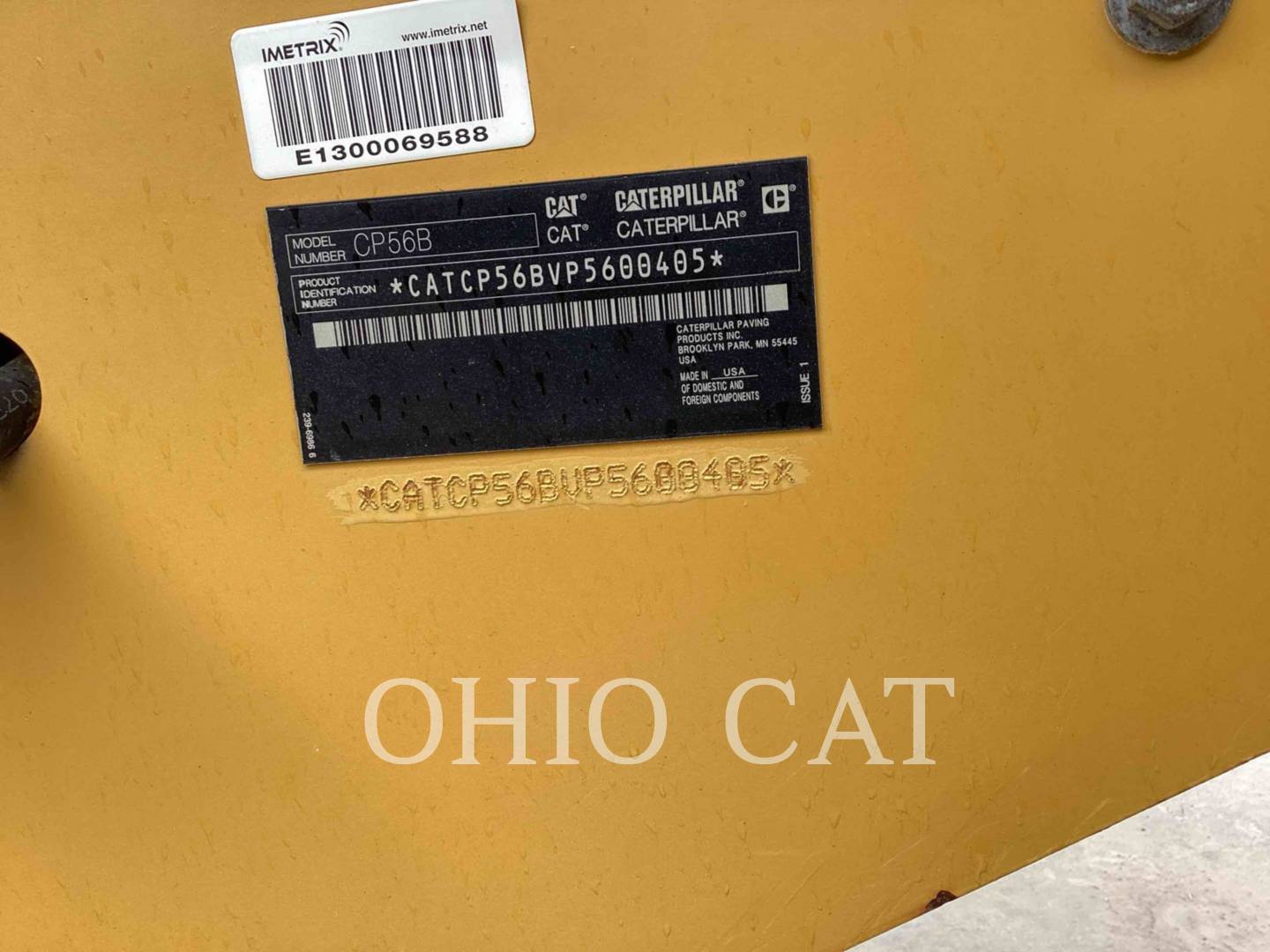 Caterpillar CP56B, Combination Roller, 1817 hours, S/N: P5600405, 2018 - Image 6
