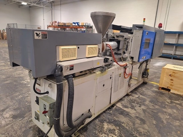 75 Ton, Sumitomo #SE75S, electric injection molder, 22 HP, 2000 - Image 5