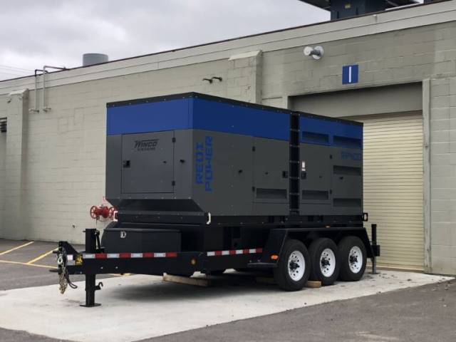365 KW Winco #RP400, diesel standby generator, 480 Volts multi, 40 hours, 2024 - Image 1