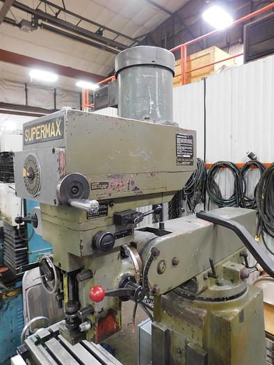 Supermax #YCM16VS, vertical mill, 9" x49" tbl., 3 HP, 16" X, 32" Y, 16" Z, R-8, 60-4200 RPM, Mitsutoyo 2-Axis - Image 3